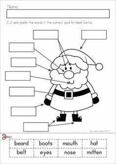 the parts of a christmas tree worksheet for kids to practice their language skills