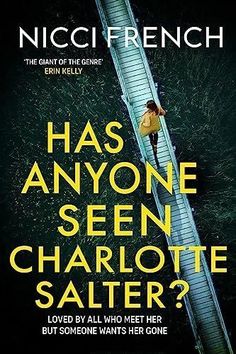 has anyone seen charlotte salter? by nici french book cover art print poster