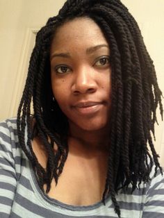 Yarn Twist Braids, Twist Braids Hairstyles, Natural Girls, Yarn Twist, Beautiful Locs, Girl Hairstyle, New Template