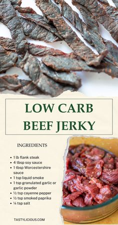 low carb beef jerky recipe ingredients keto beef jerky recipe ingredients late night snack ideas beef jerky how to make keto paleo snack ideas Sugar Free Beef Jerky Recipe, Keto Jerky Recipe, Keto Beef Jerky Recipe, Paleo Snack Ideas, Late Night Snack Ideas, Night Snack Ideas, Jerky Marinade Recipes, Homemade Beef Jerky Recipe