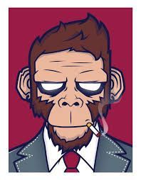 Znalezione obrazy dla zapytania REBELMONKEY by Santiago Viteri Escobar Monkey Illustration, Dope Cartoons, Weekly Inspiration, Cartoon Monkey, Posca Art, Monkey Art, Shirt Print Design, Arte Sketchbook