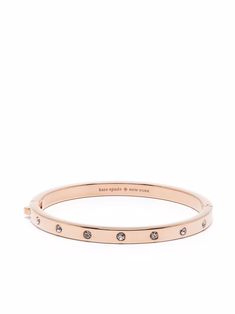 pink glass/metal rose gold-tone hardware glass crystal embellishment clasp fastening Iconic Bags, Demi Fine Jewelry, Fine Watches, Crystal Embellishment, Cartier Love Bracelet, Pink Bracelet, Fine Earrings, Glass Crystal, Ballet Flat Shoes