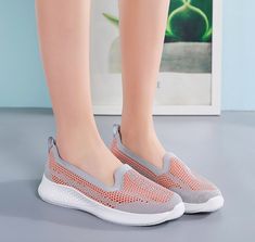 Pousa Flat – Ultra Seller Shoes Slip-resistant Slip-on Sneakers For Light Exercise, Slip-on Slip-resistant Walking Shoes For Spring, Spring Slip-on Slip-resistant Walking Shoes, Breathable Slip-ons With Round Toe, Slip-on Slip-resistant Walking Shoes For Light Exercise, Slip-on Sneakers For Light Exercise, Comfortable Gray Slip-on Sneakers, Non-slip Low-top Slip-ons, Breathable Flat Slip-on Sneakers