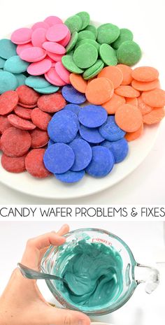 candy wafer problems and fixes for kids to do with them, including marshmallows