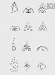 the different shapes and sizes of logos