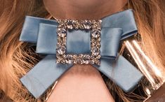 CATWALKCATS — phreshouttarunway: Dolce & Gabbana, F/W 2016 Ribbon Crafts, Marie Antoinette, New Girl, Diy Hairstyles, Beautiful Necklaces, Hair Bows, Bracelet Watch