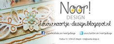 an advertisement with the words noor design on it