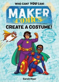 The comic convention is just a few short weeks away. All Bea and Parker need now are great costumes . . . but won't the supplies and materials cost a fortune? Not if Bea and Parker follow a few simple instructions from Costume Critter, the world's cutest cosplayer! With Maker Comics: Create a Costume! you can create fun, easy, budget-friendly costumes. And you don't have to start from scratch: a few simple modifications can transform thrift store clothes into a variety of costumes. Even masterin 4th Grade Books, Comic Convention, 4th Grade Reading, Animal Hoodie, Artist Alley, Storyboard Artist, Grade Book, Cosplay Diy, First Second