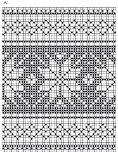 a cross stitch pattern with an arrow in the center and two hearts on it, as well as dots