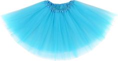 a blue tutu skirt on a white background