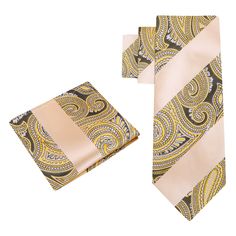 Shortbread Paisley Tie Choose from a red, plum or yellow paisley tie and pocket square or simply a single tie. This tie is exactly what you need when you want to look your best and make a good impression. Choose From: Single Tie Tie, Square Material of Tie and Square: 100% Silk Dimensions of Pocket Square: 10.5” x 10.5” Inches Width of Tie: 3.4” Inches Length of Tie: Regular (60”) XL (63”) Pattern On Fabric: Paisley With Thick Stripe Color Of Fabric: Ivory, Light Yellow Ivory, Plum Dust Ivory, R Elegant Patterned Spring Sets, Wedding Ties With Paisley Print, Formal Patterned Ties With Paisley Print, Elegant Semi-formal Ties With Paisley Print, Classic Paisley Print Patterned Ties, Semi-formal Paisley Print Standard Tie, Paisley Tie, Stripe Silk, Silk Necktie