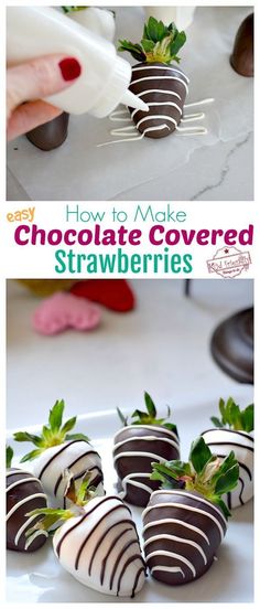 how to make chocolate covered strawberries