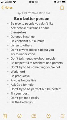 it’s hard trying to be a nice person who seems perfect but if you just try to be a better version of yourself, people will notice a difference in your attitude and people will want to be around you more. Be A Nice Person, Always Be Positive, Better Version Of Yourself, Nice Person, Happier Life