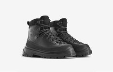 Footwear Collection | Canada Goose® Journey Boots, Coldest Place On Earth, Footwear Collection, Canada Goose, Dark Black, The Journey, Combat Boots, Boots