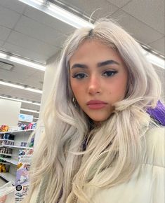 Silver Blonde Hair, Fabulous Hair, Silver Blonde, Hair Appointment, Hair Stuff, Silky Hair