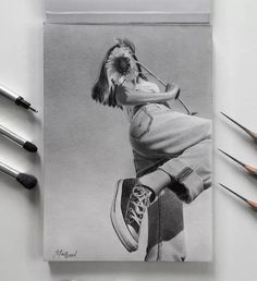 Create Stunning Portraits with Pencil Sketches ✅(Follow This Link)✅ How To Draw Anything, Draw Anything, Realistic Sketch, Boho Art Drawings, Nature Art Drawings, Art Noir, Drawing Course