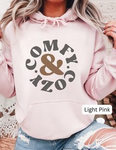 Cozy Season Hoodie Cozy Season Sweatshirt Comfy and Cozy Sweatshirt Womens Winter Sweatshirt Winter  Season Hoodie Trendy Winter Hoodie Gift A comfortable trendy hoodie for many ages and stages in life! This sweatshirt can be worn all year long but especially enjoyed in the Fall and Winter season! Comfy Hoodie Sweatshirt With Letter Print, Comfy Letter Print Hoodie Sweatshirt, Cozy Letter Print Hoodie Sweatshirt, Cozy Fit Hoodie With Letter Print, Cosy Season, Winter Hoodie, Hoodie Cozy, Cozy Season, Trendy Winter