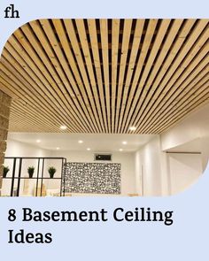 the 8 basement ceiling ideas that are easy to do