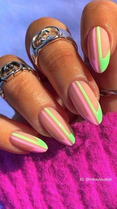 Summer Nails 2023, Almond Nails Designs, Nails 2023, Fire Nails, Summer Nail, Nail Designs Summer, Nails Acrylic