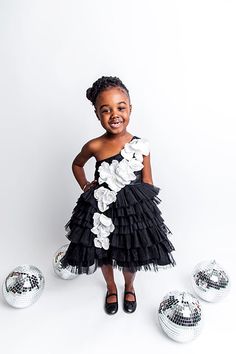 Floralentin Dress – Monbebe Couture Luxury Floral Applique Tutu Dress For Wedding, Luxury Elegant Tutu Dress With Floral Applique, Black Lace Tutu Dress, Luxury Tulle Tutu Dress With Floral Applique, Luxury Black Elegant Tutu Dress, Luxury Sleeveless Tutu Dress With Ruffles, Kids Bridesmaid Dress, Boho Flower Girl, Rose Gold Dress