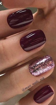 Shellac Pedicure, Nexgen Nails, Fall Acrylic, Classy Nail Designs, Nail Colors Winter, Baddie Nails, Gold Nail, Modern Nails