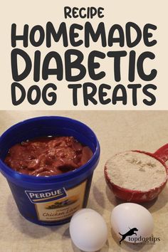 Recipe: Homemade Diabetic Dog Treats Dog Treats For Diabetics, Bone Recipes, Hypoallergenic Dog Treats, Treat Business, Low Sugar Treats, Dogs Treats, Dog Treat Recipe