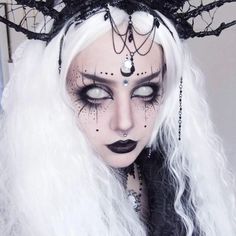 Makeup Karakter, Demon Makeup, Drag Make-up, Horror Make-up, Witch Makeup, Halloween Contacts, Halloween Makeup Inspiration