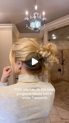 Sydney Brower on Instagram: "Honestly this changed my life 
#hair #hairstyle #messybun #messyhair #messybuntutorial #hairtutorial #hairtransformation" Messy Bun Tutorial, Hair Skin Nails, Skin Nails, Bad Hair Day, Clothing Hacks, Bad Hair, Hair Transformation, Girls Hair