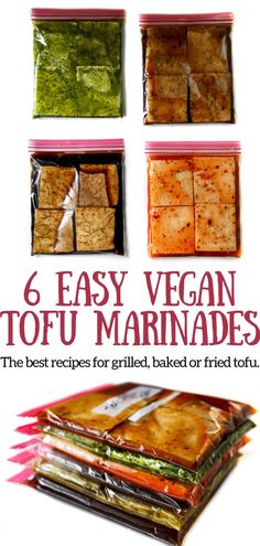 6 easy vegan tofu marinades the best recipes for grilled, baked or fried tofu