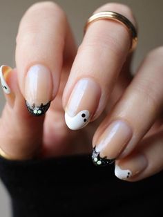 Ghost Nails, Nails With White, Bat Nails, Holloween Nails, Smink Inspiration, Makijaż Smokey Eye, Thanksgiving Nails