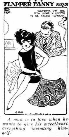 an advertisement for flapper fanny sav