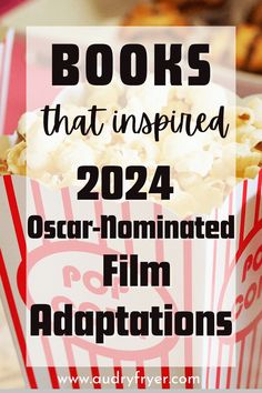 Books that inspired 2024 Oscar-nominated film adaptations