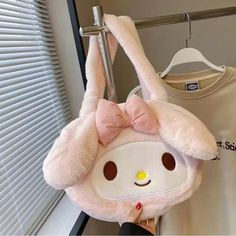 Brand New My Melody Plush Handbag Super Soft Bundle To Save On Shipping! Fluffy Bags, Sanrio Bag, Sanrio Plush, Hello Kitty Purse, Trendy Bags, Plush Bags, Bag Women Fashion, Plush Backpack, Kawaii Plush