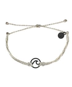 Super cute wave charm bracelets from Pura Vida! Pura Vida Wave, Gold Charm Bracelet, Shades Sunglasses, Pacific Blue, Black Light, Charm Bracelets, Light Grey, Silver Bracelet, Gold Bracelet