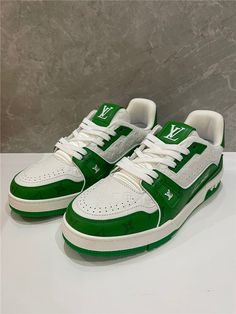 Size: 35-47 It comes with Dust box, Care manual, Tag, and Paper bag.Size Guide: Luxury Green Sneakers For Streetwear, Designer Green Low-top Custom Sneakers, Luxury Green Custom Lace-up Sneakers, Luxury Custom Green Lace-up Sneakers, Green Luxury Low-top Custom Sneakers, Size Guide, Paper Bag, Things To Come