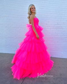 Tulle Prom Dress Long, Customized Dress, Vestido Charro, Strapless Ball Gown, One Shoulder Dress Long, Tulle Neckline, Tulle Prom Dresses, Prom Dresses Long Pink, Prom Dresses Yellow