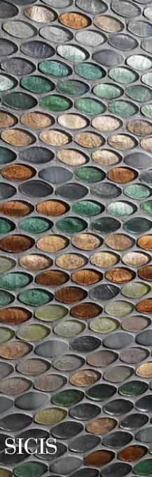 an image of a mosaic glass wall