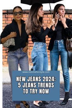 Latest Jeans For Women, Jean Styles 2024 Women, Jeans Summer 2024, Jean Outfits 2024, Styling Cropped Jeans, 2024 Jeans Style, Jean Styles 2024