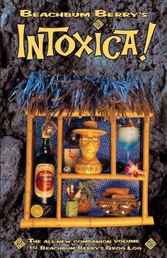 an advertisement for the beach bum berry's intoxica, which is on display in