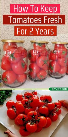 How To Bottle Tomatoes, Storing Tomatoes For Winter, How To Make Tomatoes Last Longer, How To Preserve Tomatoes Without Canning, How To Store Tomatoes From Garden, Best Tomatoes For Canning, How To Keep Tomatoes Fresh Longer, Save Tomatoes, Keep Tomatoes Fresh