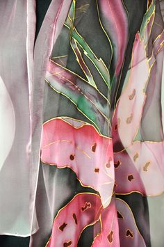 Hand Painted Silk scarf/Hand Painted Violet Flowers/Painting Orchids scarf/Purple Rose chiffon silk scarf/Woman luxury gift/S0220 by GABYGA on Etsy Painting Orchids, Luxury Silk Scarves, Designer Silk Scarves, Violet Flowers, Silk Chiffon Scarves, Hand Painted Scarves, Rose Violette, Painted Scarf, Silk Scarf Painting