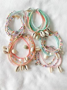 Different Bracelets, Preppy Accessories, Surf Jewelry, Tanah Liat, Bracelets Ideas