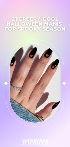 Check out these seriously spooktacular nail art designs! Abstract Designs, Halloween Nail Art, Halloween Nails, Spooky Season, Nightmare Before Christmas, Abstract Design, The Internet