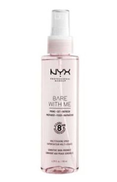 NYX PROFESSIONAL MAKEUP Bare With Me Multitasking Primer & Setting Spray. (3 Pack) Setting Spray, Multi Tasking, Spray, Makeup, Make Up