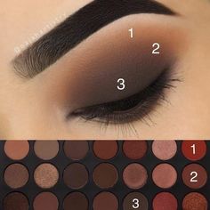 Trucco Smokey Eye, Teknik Makeup, Makeup Morphe, Natural Smokey Eye, Mekap Mata, Makeup Pictorial, Makeup Tip, Smokey Eye Tutorial, Eye Makeup Steps