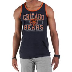 Men's '47 Brand Chicago Bears Banner 47 Tilldawn Tank Nfl Gear, 47 Brand, Chicago Bears, Nfl Teams