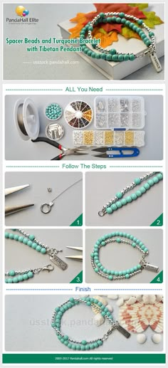 PandaHall Elite Craft Ideas: How to make two layered bracelet with gemstone beads and tibetan pendant #pandahallelite #bracelet #handmadebracelet #braceletdesign #tibeatan #gemstone #craft How To Layer Bracelets, Gemstone Bracelets Diy, Pandahall Tutorial Diy Jewelry, Making Jewelry For Beginners, Diy Jewelry Making Tutorials, Layered Bracelet, Bijoux Fil Aluminium, Charms For Jewelry Making, Diy Bracelet Designs