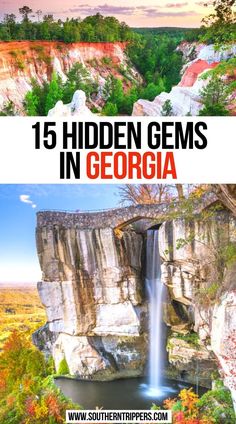 15 Hidden Gems in Georgia Places In Georgia, 50 States Travel, North America Travel Destinations