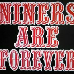 two stickers with the words winners are forever in red and white on black background