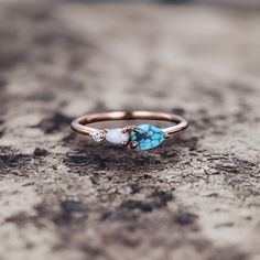 **Vintage Turquoise Opal Engagement Ring,Pear Cut Gems,Art Deco Moissanite Wedding Band,3 Stone Unique Women Bridal Promise Ring,Silver Ring** Specifications :- ❥ Stone - Turquoise  ❥ Stone Size - 4x6mm ❥ Side Stone: 3x5 pear cut opal ❥ Side Stone - Cubic Zirconia ❥ Ring Size: I offer more than one (Contact us if your ring size is not available in the listing) ❥ Color: Silver, Gold, Rose Gold, White Gold or Black Rhodium ❥ Material : 925 Sterling Silver, 14K/18K/22K Solid Gold ---> ❥ Makes a Won Silver Turquoise Ring For Wedding, Fine Jewelry Turquoise Wedding Ring With Birthstone, Turquoise Wedding Ring Fine Jewelry, Bohemian Multi-stone Wedding Rings, Turquoise Birthstone Ring For Wedding, Heirloom Turquoise Gemstone Ring For Wedding, Heirloom Turquoise Ring For Wedding, Promise Ring Silver, Engagement Ring Pear